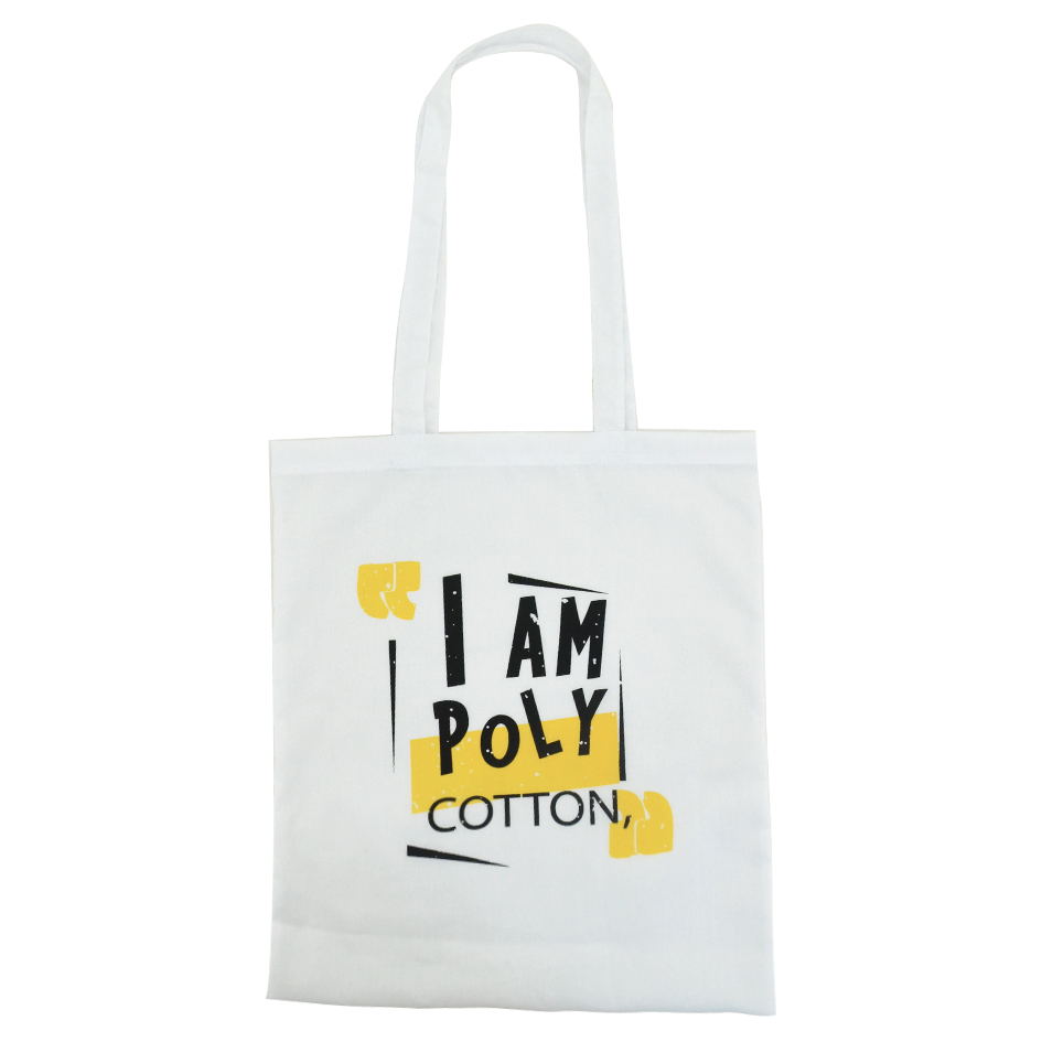 120gsm poly cotton shopping bag