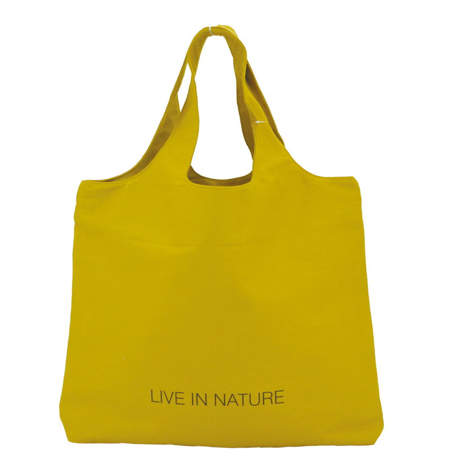 Cotton Canvas Tote Shopping Bag