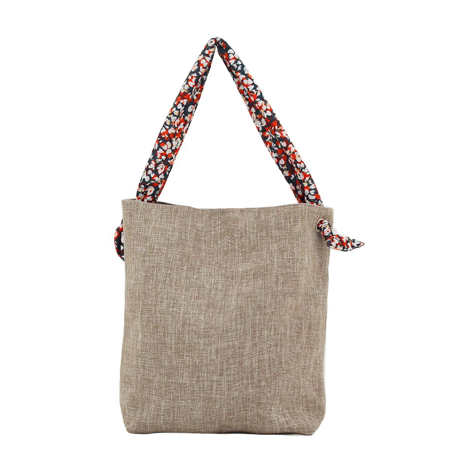 BC6006 FASHIOH JUTE-LIKE TOTE BAG