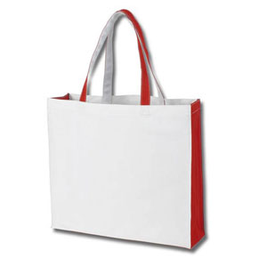 4708 Color Matched Square Tote Bag