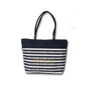 7002  Stripe Line Souvenir Bag