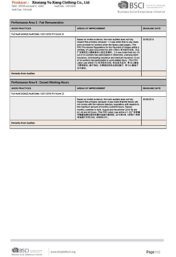 BSCI AUDIT