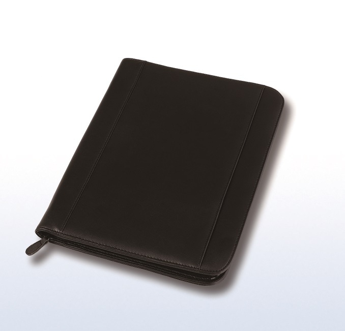zippered padfolio