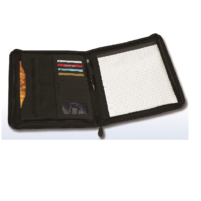 A4 size Classic zippered portfolio 