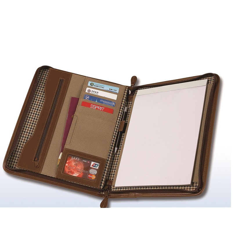 F083  ZIPPERED CONFERENCE FOLDER