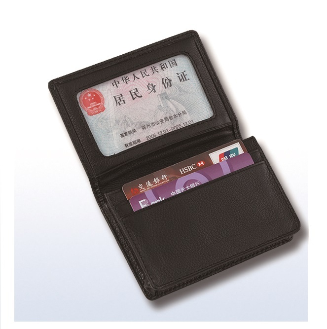  #9532  Genuine Leather Credit Card Holder