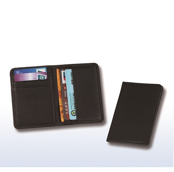 #981102  Classic Style Leather Credit Card Holder