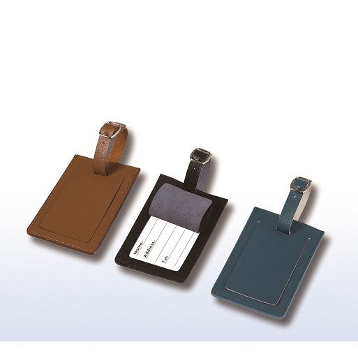  #T720  Bonded Leather Luggage Tag